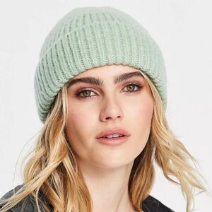 NWT A New Day mint knit beanie hat